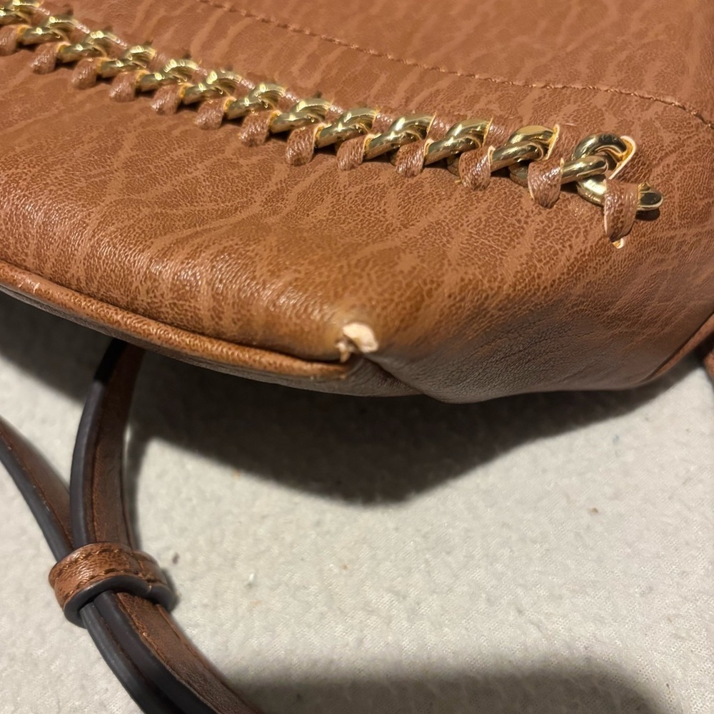 Calvin Klein Brown Zip Around Backpack purse - Picture 10 of 10